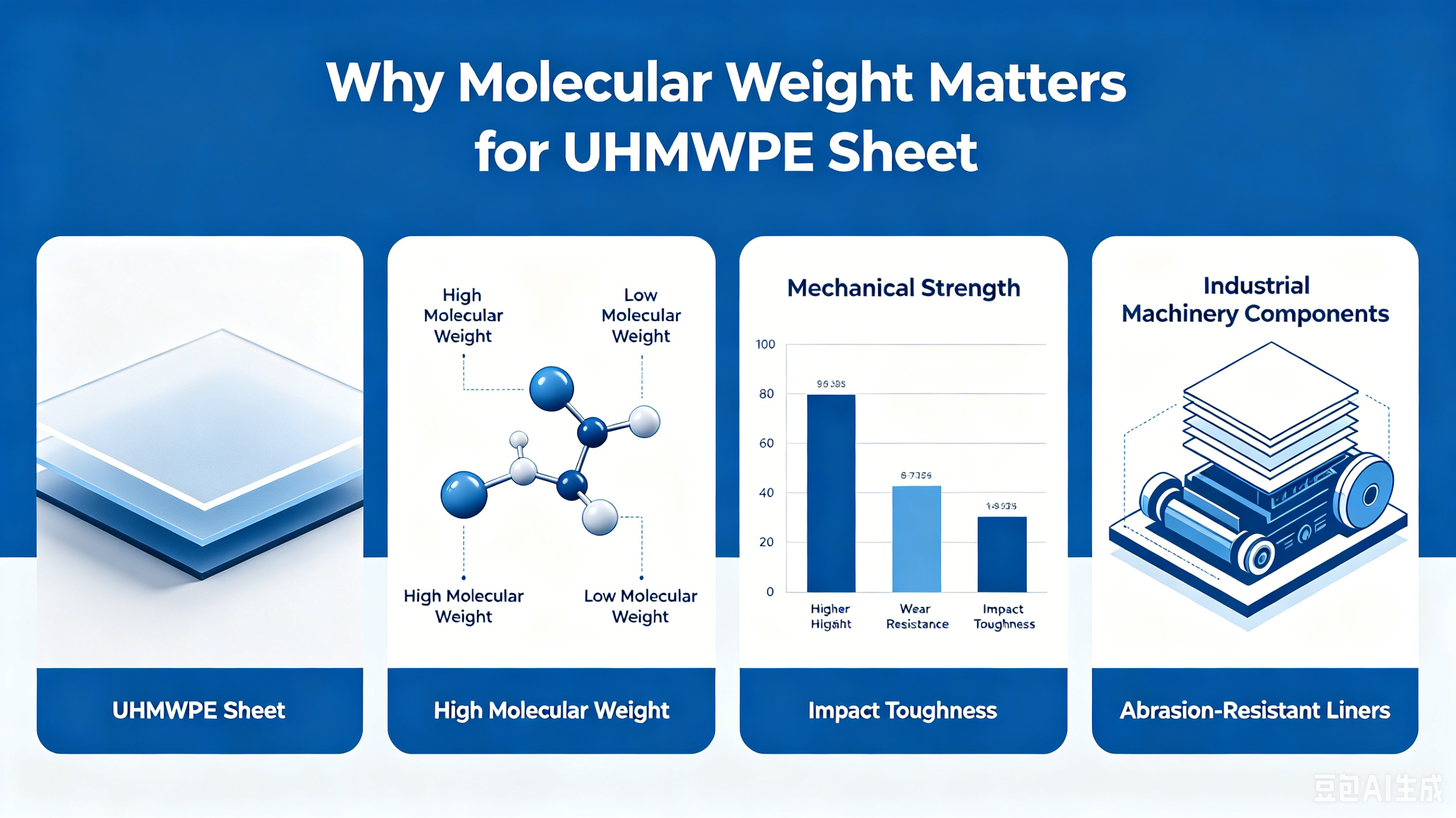 UHMWPE sheet molecular weight testing and wear resistance analysis